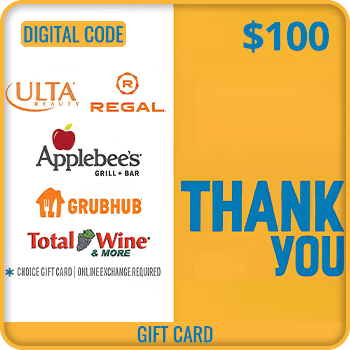 THANK YOU Swap Gift Card $100 Global product image