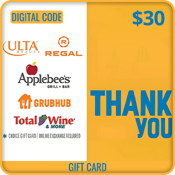 THANK YOU Swap Gift Card $30 Global product image
