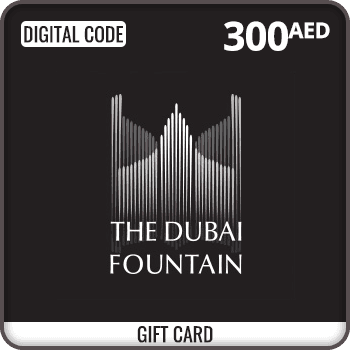 The Dubai Fountain Boardwalk Gift Card 300 AED UAE product image