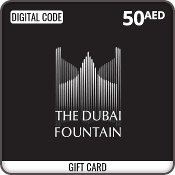The Dubai Fountain Boardwalk Gift Card 50 AED UAE product image