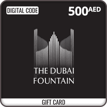 The Dubai Fountain Boardwalk Gift Card 500 AED UAE product image