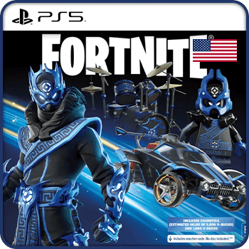 The Fortnite Cobalt Star Bundle (PS5) PSN Game Key USA product image