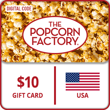 The Popcorn Factory Gift Card $10 USA product image