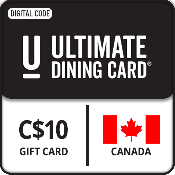 The Ultimate Dining Gift Card C$10 CANADA product image
