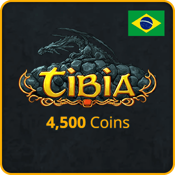 Tibia Gift Card 4500 Coins Brazil product image