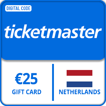 Ticketmaster Gift Card €25 Netherlands product image