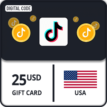 Rewarble TikTok Coin Gift Card $25 USA product image