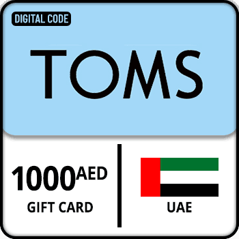 Toms Gift Card 1000 AED UAE product image