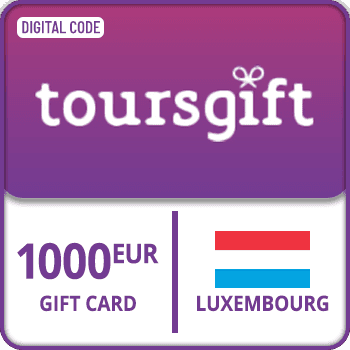ToursGift Gift Card €1000 Luxembourg product image