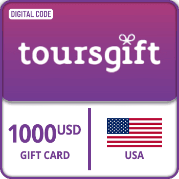 ToursGift Gift Card $1000 USA product image