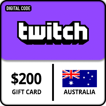 Twitch Gift Card $200 Australia product image