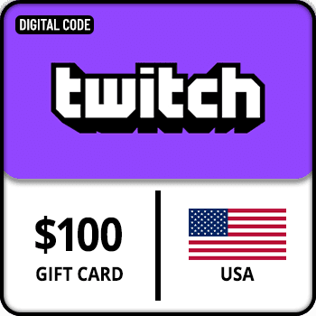 Twitch Gift Card $100 USA product image