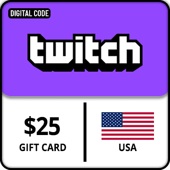 Twitch Gift Card $25 USA product image