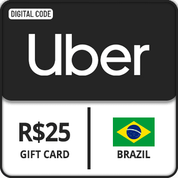 Uber Gift Card R$25 Brazil product image