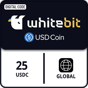 WhiteBit USDCoin Gift Card 25 USDC Global product image