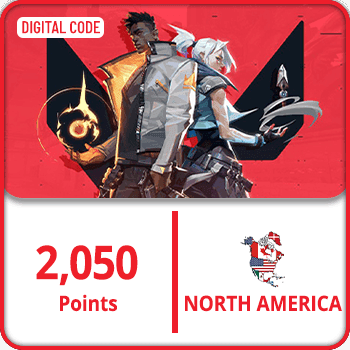 Valorant Gift Card 2050 Points North America product image