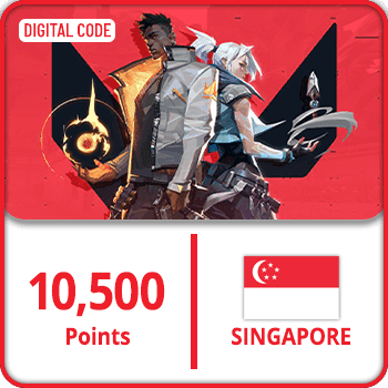 Valorant Gift Card 10500 Points Singapore product image