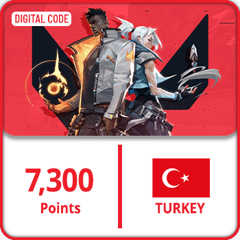 Valorant Gift Card 7300 Points Turkey  product image