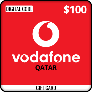 Vodafone Gift Card $100 Qatar product image