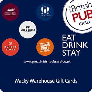 Wacky Warehouse Gift Card 