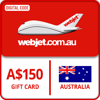 Webjet Gift Card 150 AUD AUSTRALIA product image