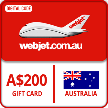 Webjet Gift Card 200 AUD AUSTRALIA product image