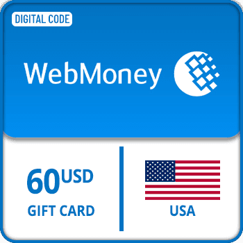Rewarble WebMoney Gift Card $60 USA product image