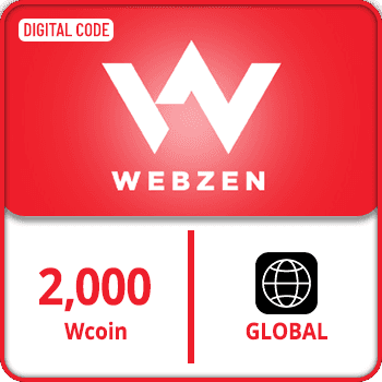Webzen Gift Card 2000 Wcoin Global product image