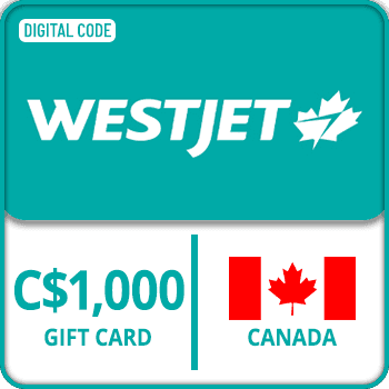 WestJet Gift Card C$1000 CANADA product image