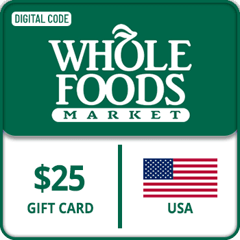 Whole Foods Market Gift Card $25 USA product image