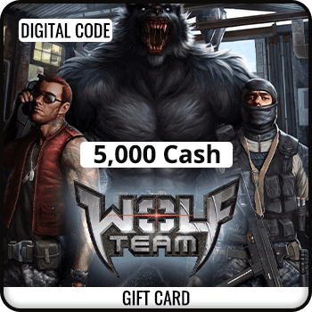 WolfTeam Gift Card 5000 Cash Global product image