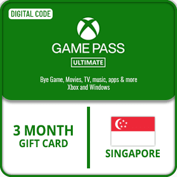 Xbox Game Pass Ultimate Gift Card 3 Month Singapore product image