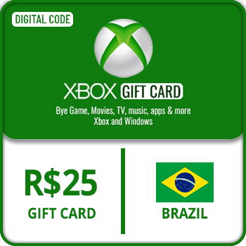 Xbox Gift Card R$25 Brazil product image