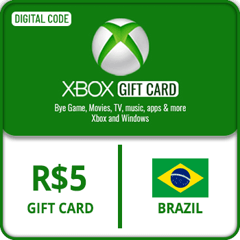 Xbox Gift Card R$5 Brazil product image