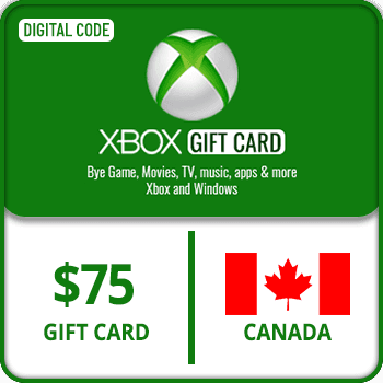 Xbox Gift Card $75 Canada product image