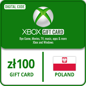 Xbox Gift Card zł100 Poland product image
