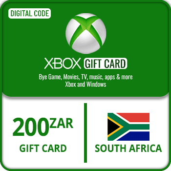 Xbox Gift Card 200 ZAR South Africa product image