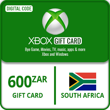 Xbox Gift Card 600 ZAR South Africa product image