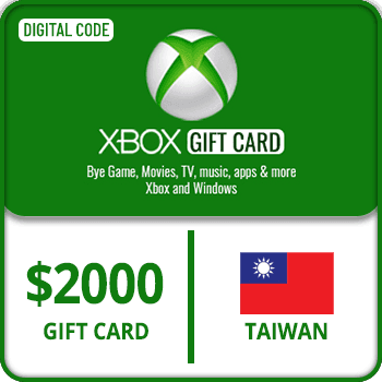 Xbox Gift Card $2000 Taiwan product image