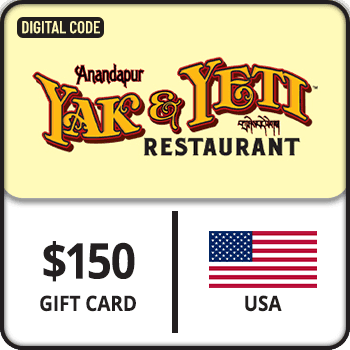 Yak & Yeti Restaurant Gift Card $150 USA  product image