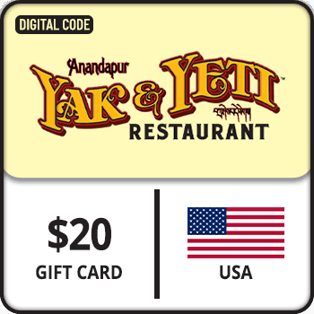 Yak & Yeti Restaurant Gift Card $20 USA  product image