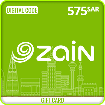 Zain Gift Card 575 SAR KSA 