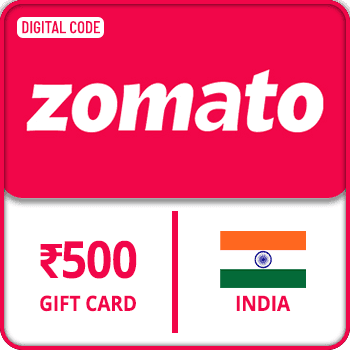 Zomato Gift Card 500 INR INDIA product image