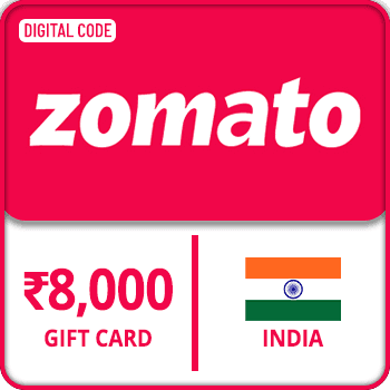 Zomato Gift Card 8000 INR INDIA product image
