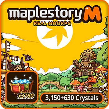 MapleStory M 3,150 Crystals + 630 Bonus Global product image