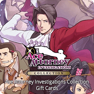 Ace Attorney Investigations Collection Gift Card category image