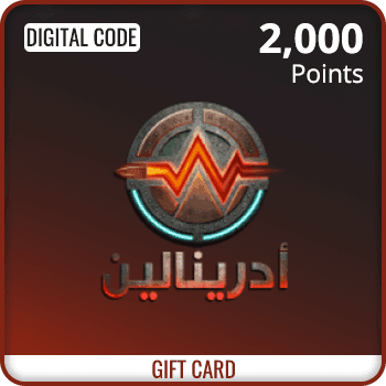 Adrenaline Gift Card 2000 Points Global product image