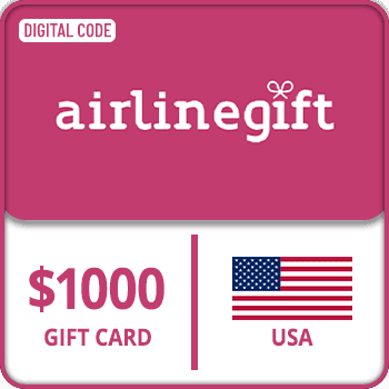 Airline Gift Card $1000 USA product image