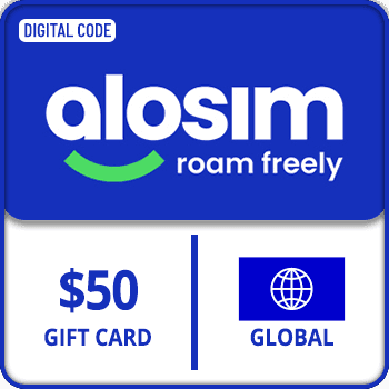 aloSIM Gift Card $50 Global product image