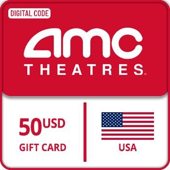 AMC Theatres eGift Voucher Gift Card $50 USA product image